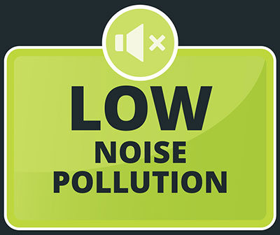 Low noise polution