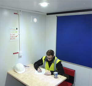 LED lighting with PIR sensors