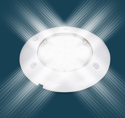 LED lighting with PIR sensors