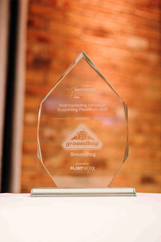 Groundhog Wins Best Marketing Campaign Award at PlantWorx 2025